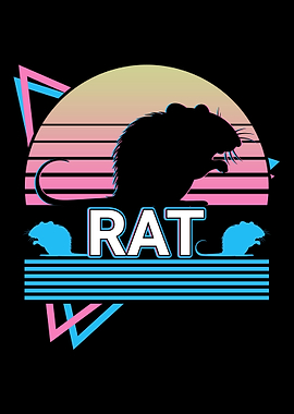 Rat Mouse Retro