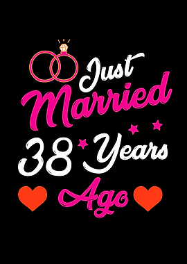 Just Married 38 Years Ago