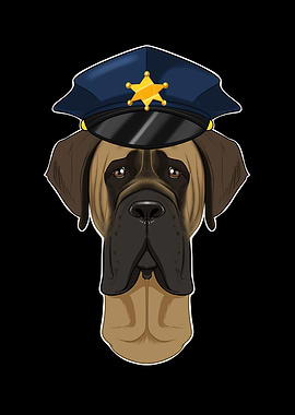 Police Mastiff Canine