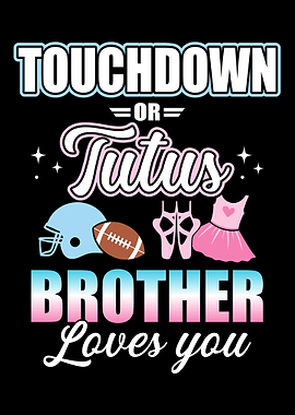 Gender reveal touchdown tu