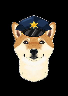 Police Shiba Inu Canine