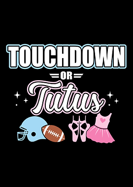 Gender reveal touchdowns o