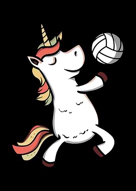 Volleyball Unicorn