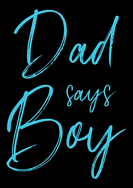 Gender reveal dad says boy