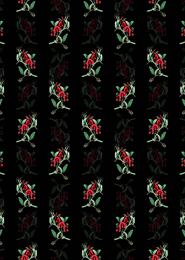 Tangier Pea Flower Pattern