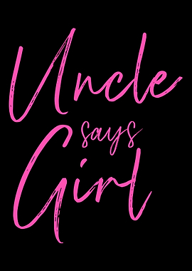 Gender reveal uncle says g