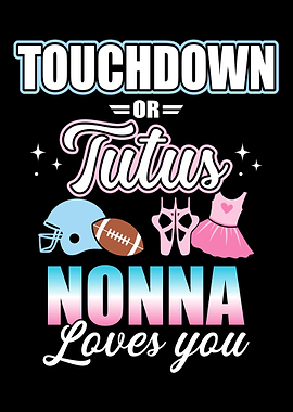 Gender reveal touchdowns o