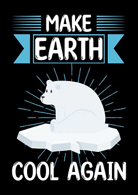 Cool Polar Bear Earth