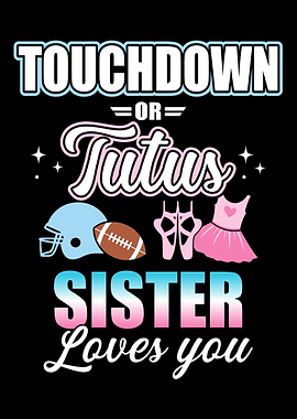 Gender reveal touchdowns o
