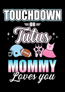 Gender reveal touchdowns o