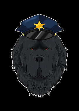Police Newfoundland Canine