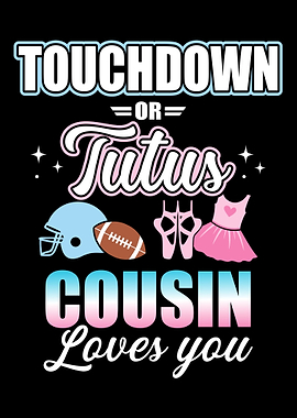 Gender reveal touchdowns o