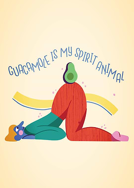 Guacamole Vegan Poster
