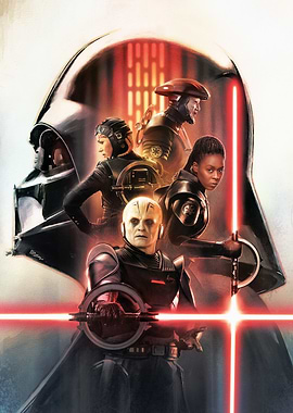 Vader with Inquisitors