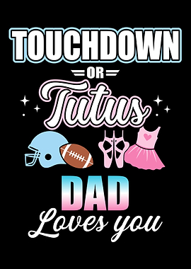 Gender reveal touchdowns o