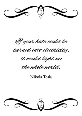 Hate and Electricity