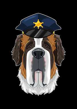 Police Saint Bernard