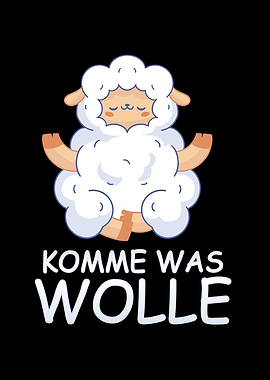 Komme was Wolle
