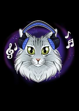 Cute Norwegian Forest Cat