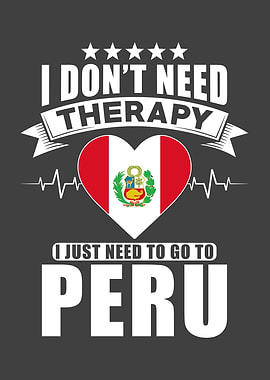 Peru I do not need Therapy