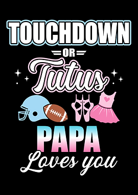 Gender reveal touchdowns o