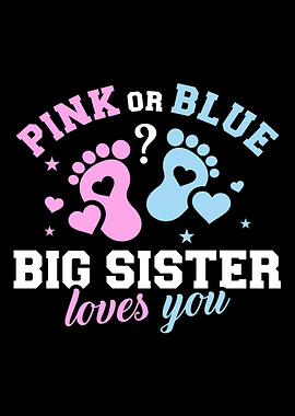 Gender reveal sister