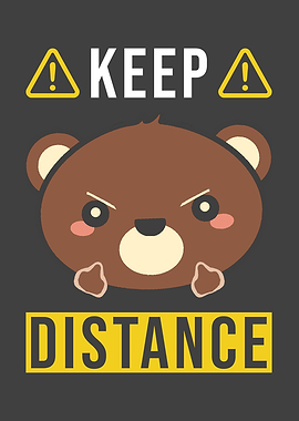 Keep Distance Saying With