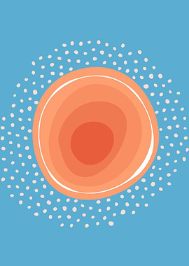 Sun Circle Abstract shapes