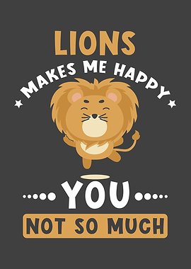 Lions Makes Me Happy