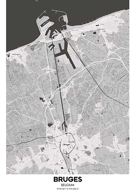Poster Bruges