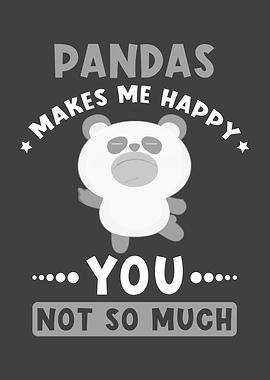 Pandas Makes Me Happy