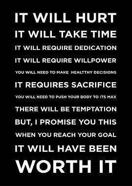 motivational quote textart