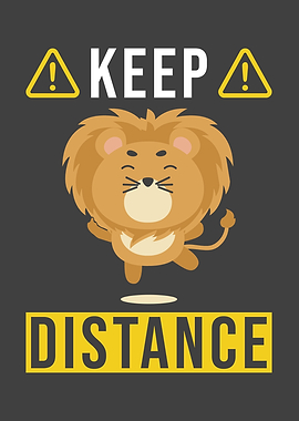 Keep Distance Saying With