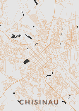 Chisinau City Map