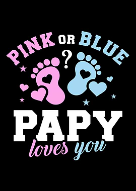Gender reveal papy
