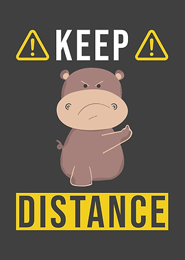 Keep Distance Saying With