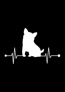 Heartbeat Dog Corgi