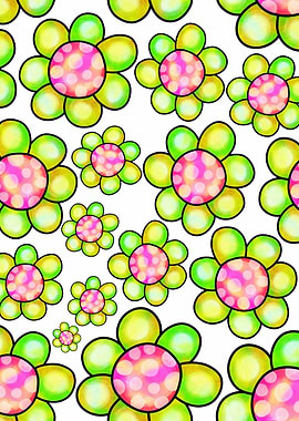 Doodle Spring Flower 06