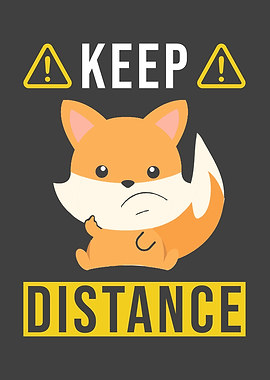 Keep Distance Saying With