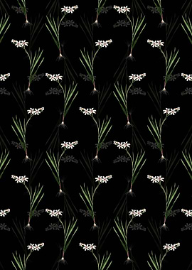 Floral Gladiolus Pattern