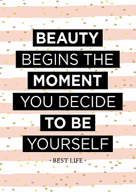 motivational quote textart