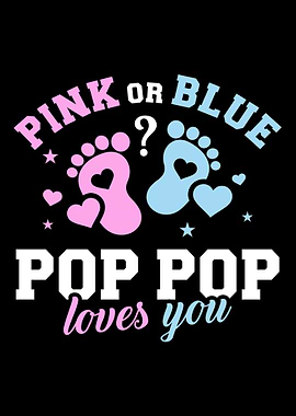 Gender reveal pop pop