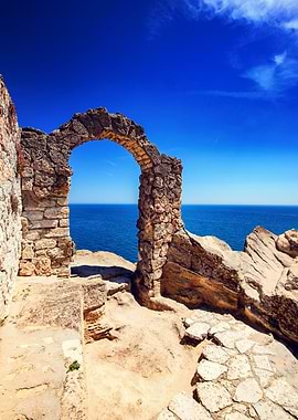 Seascape, coast, Bulgaria