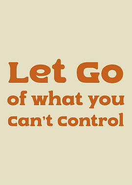 Let go qoute