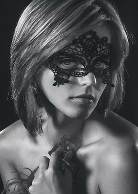 Beauty in a mask
