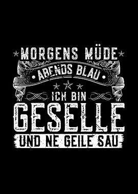 Geselle Geschenk Lehrling