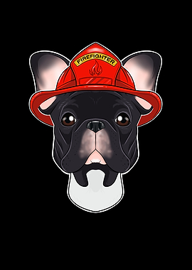 Firefighter French Bulldog