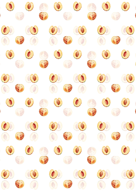 Floral Nectarine Pattern