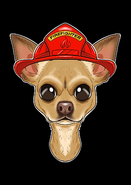 Firefighter Chihuahua