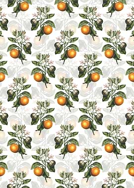 Bitter Orange Pattern